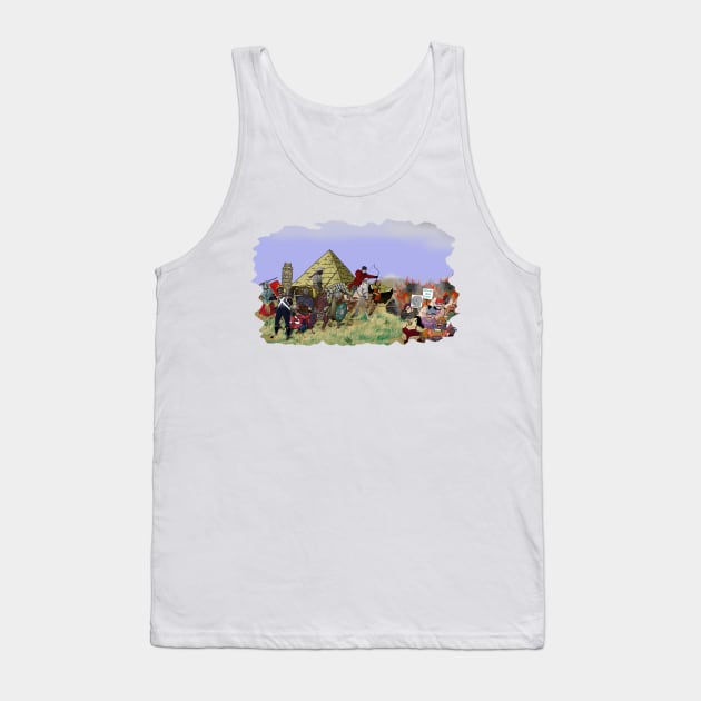 History v Modernity Tank Top by World History Posting